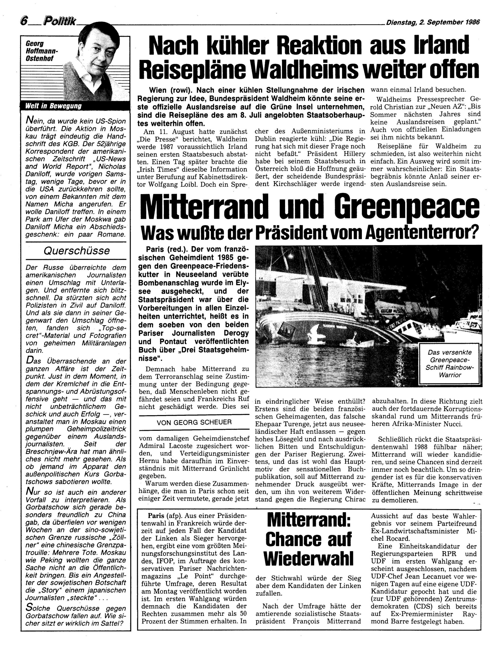Ausgabe Di. 02.09.1986, Seite 6