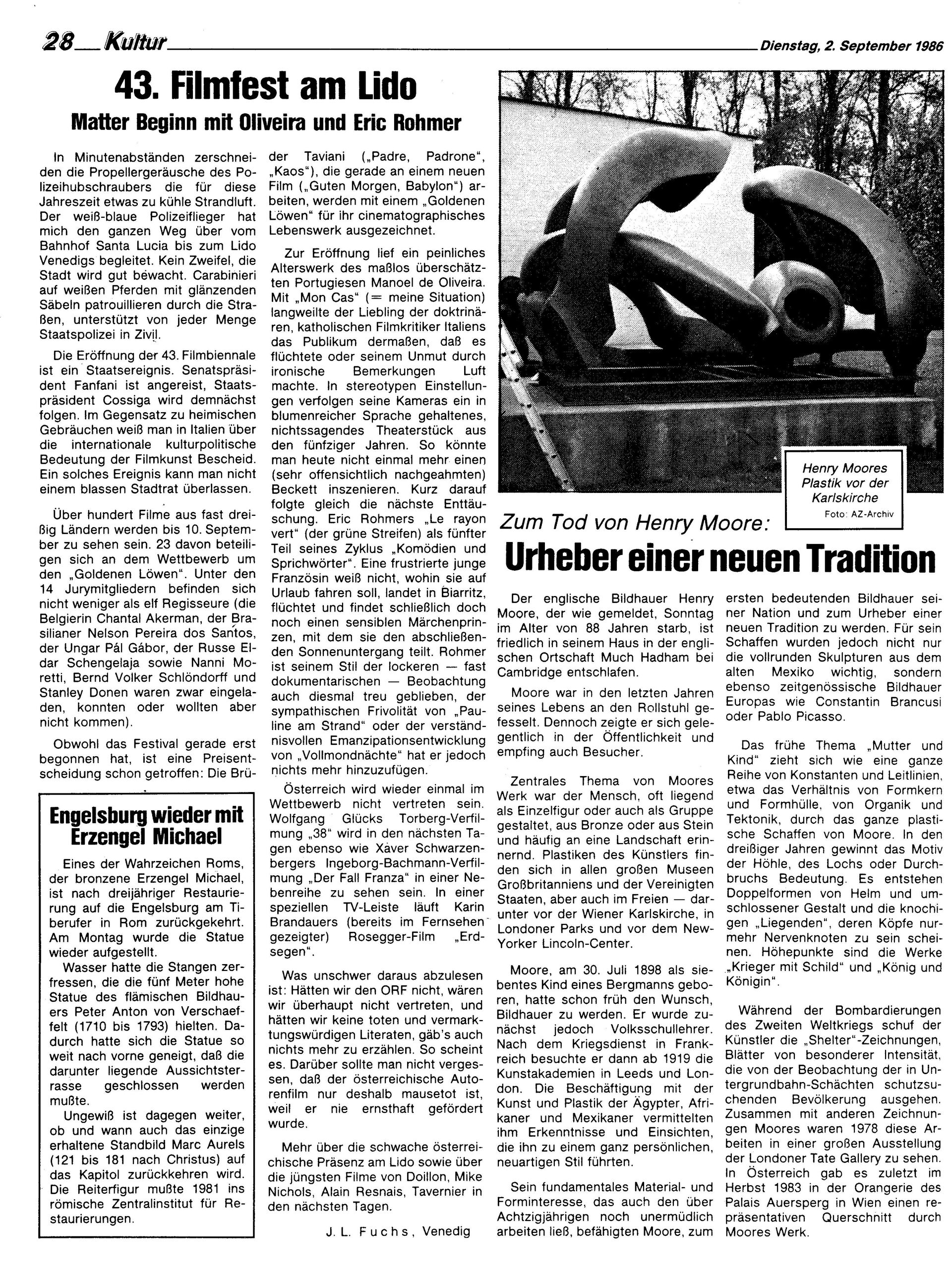 Ausgabe Di. 02.09.1986, Seite 28