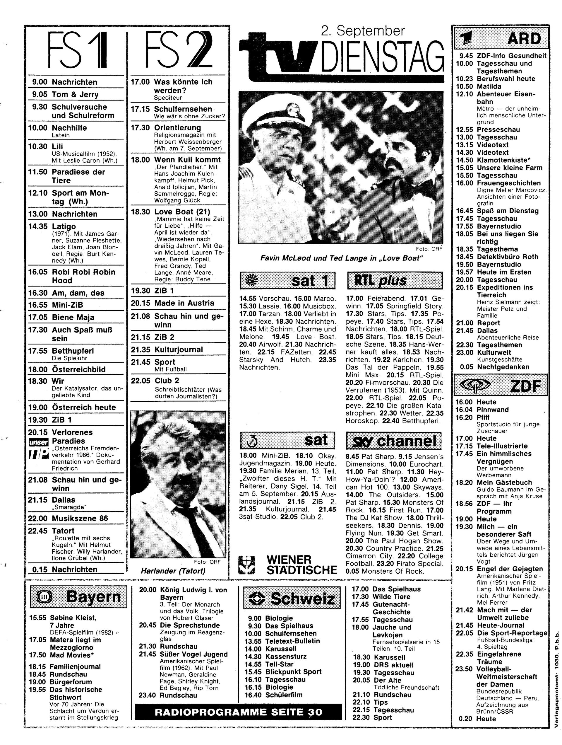 Ausgabe Di. 02.09.1986, Seite 32