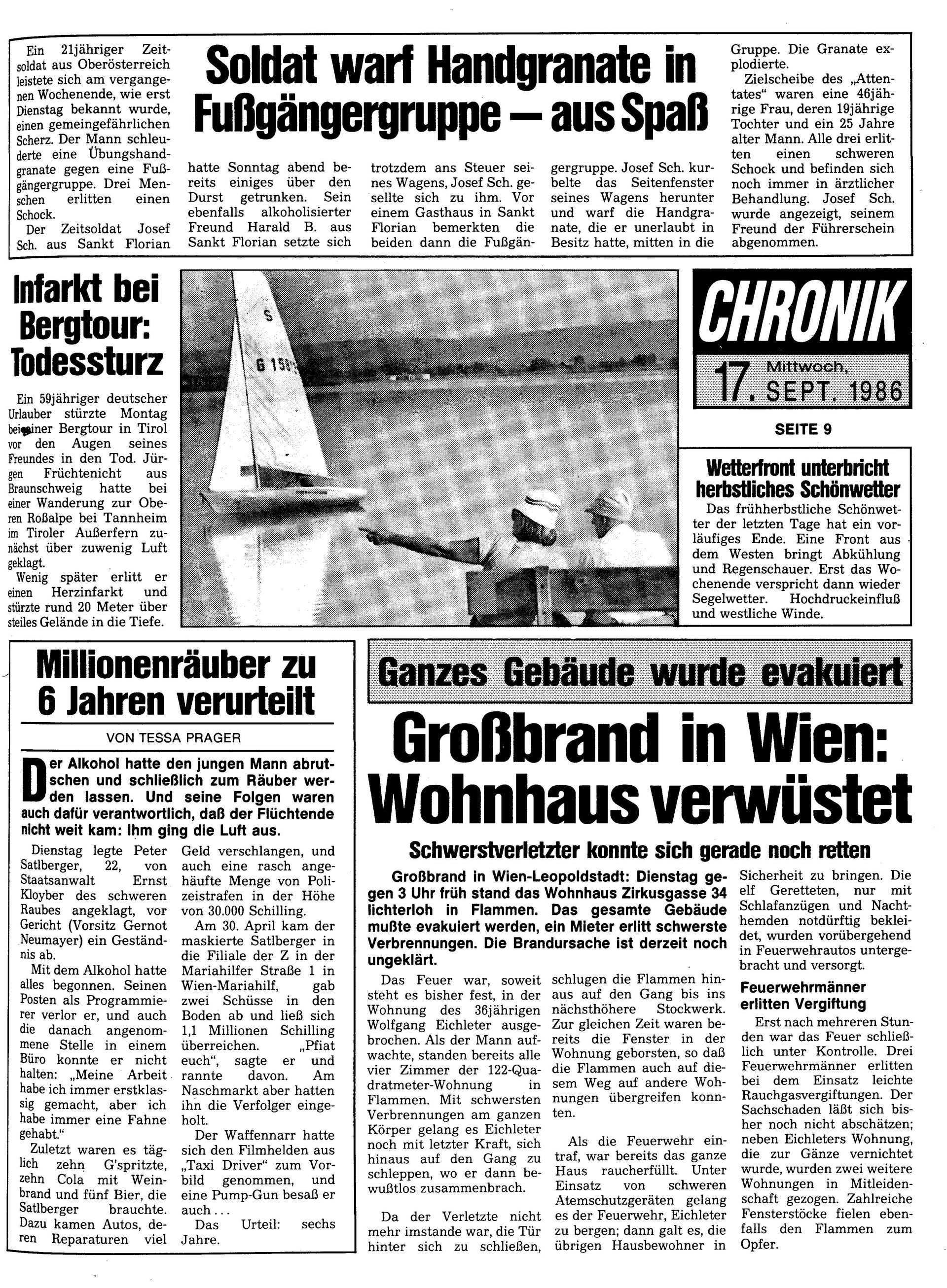 Ausgabe Mi. 17.09.1986, Seite 9
