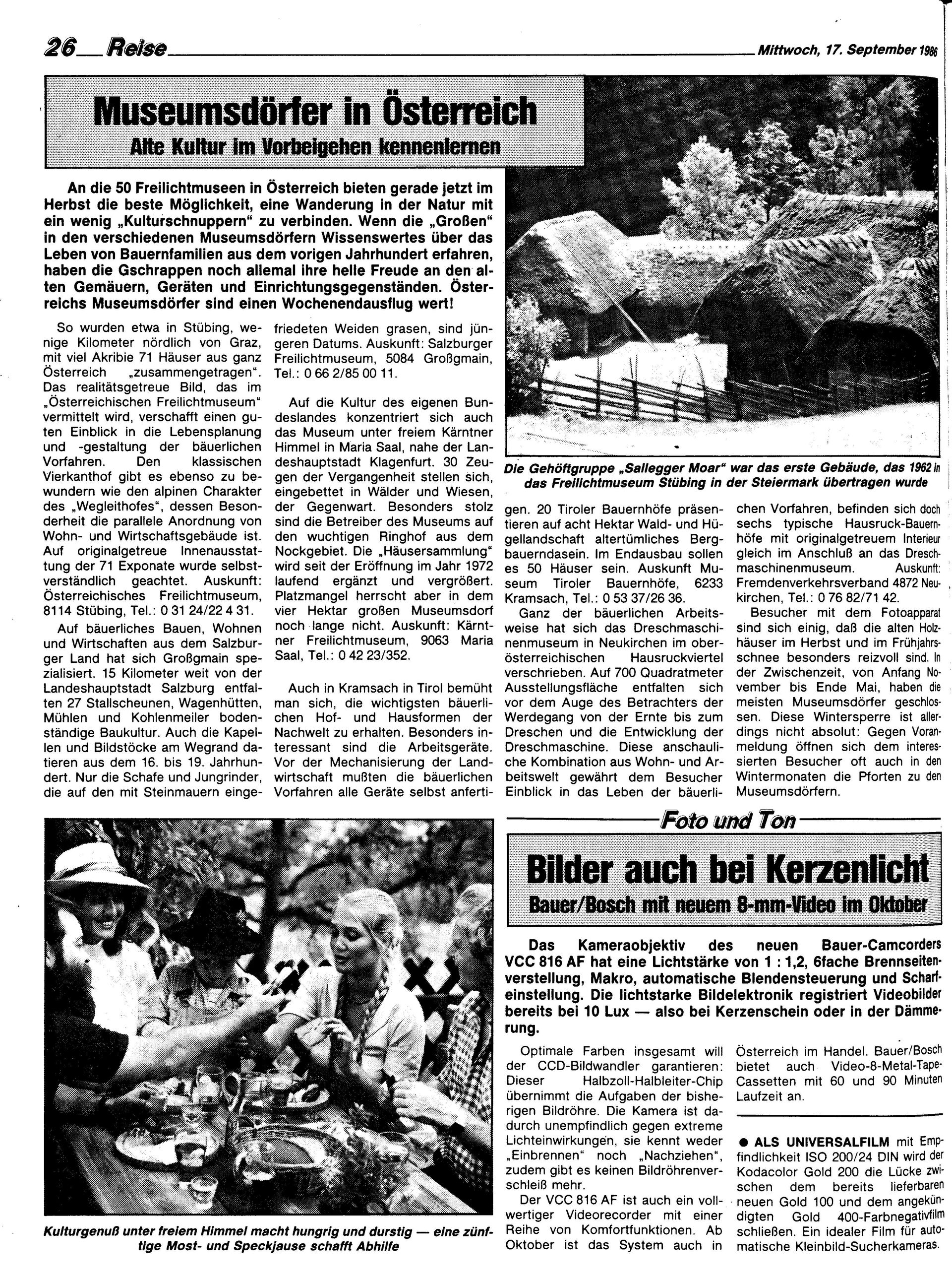 Ausgabe Mi. 17.09.1986, Seite 26