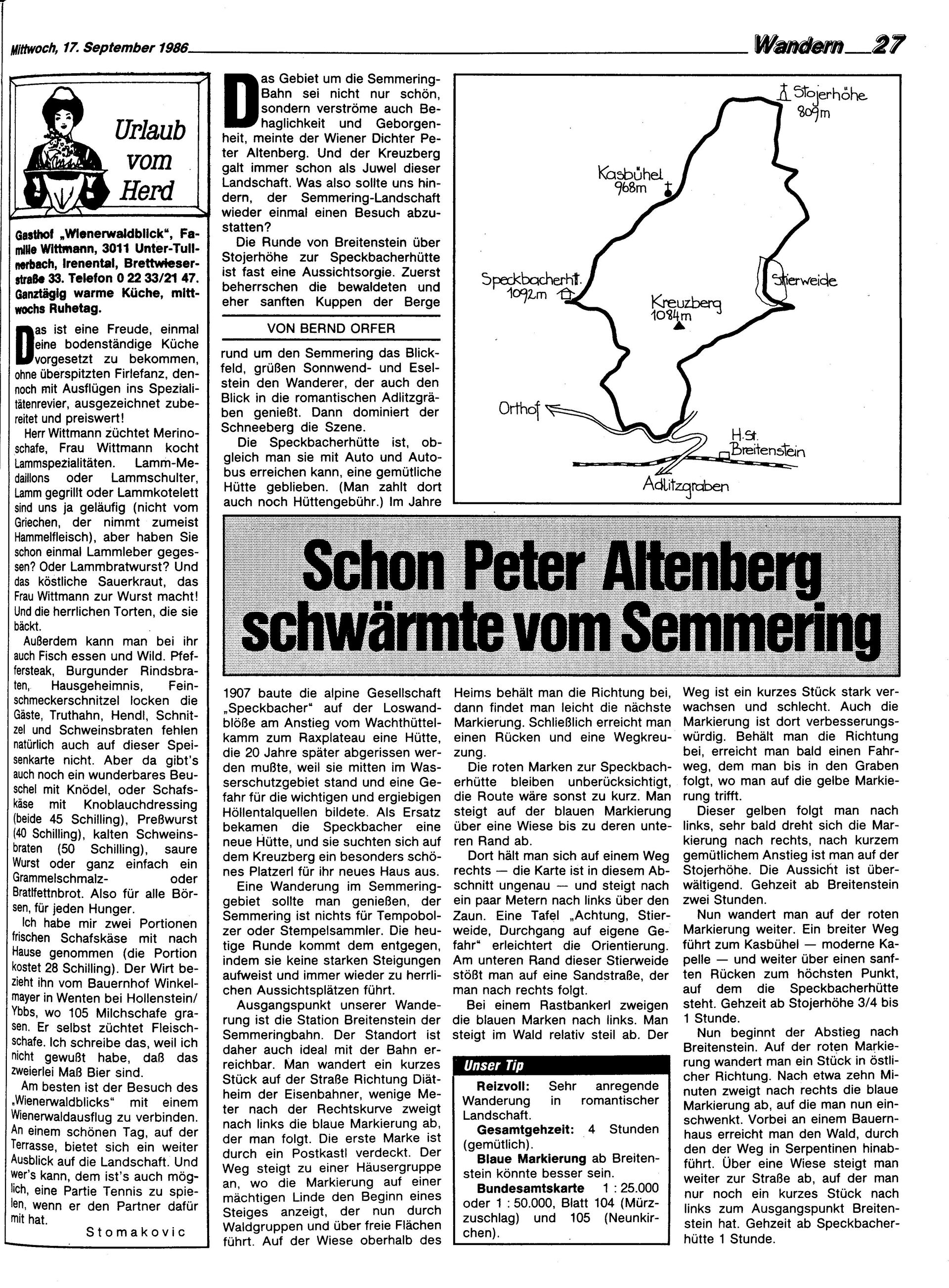 Ausgabe Mi. 17.09.1986, Seite 27