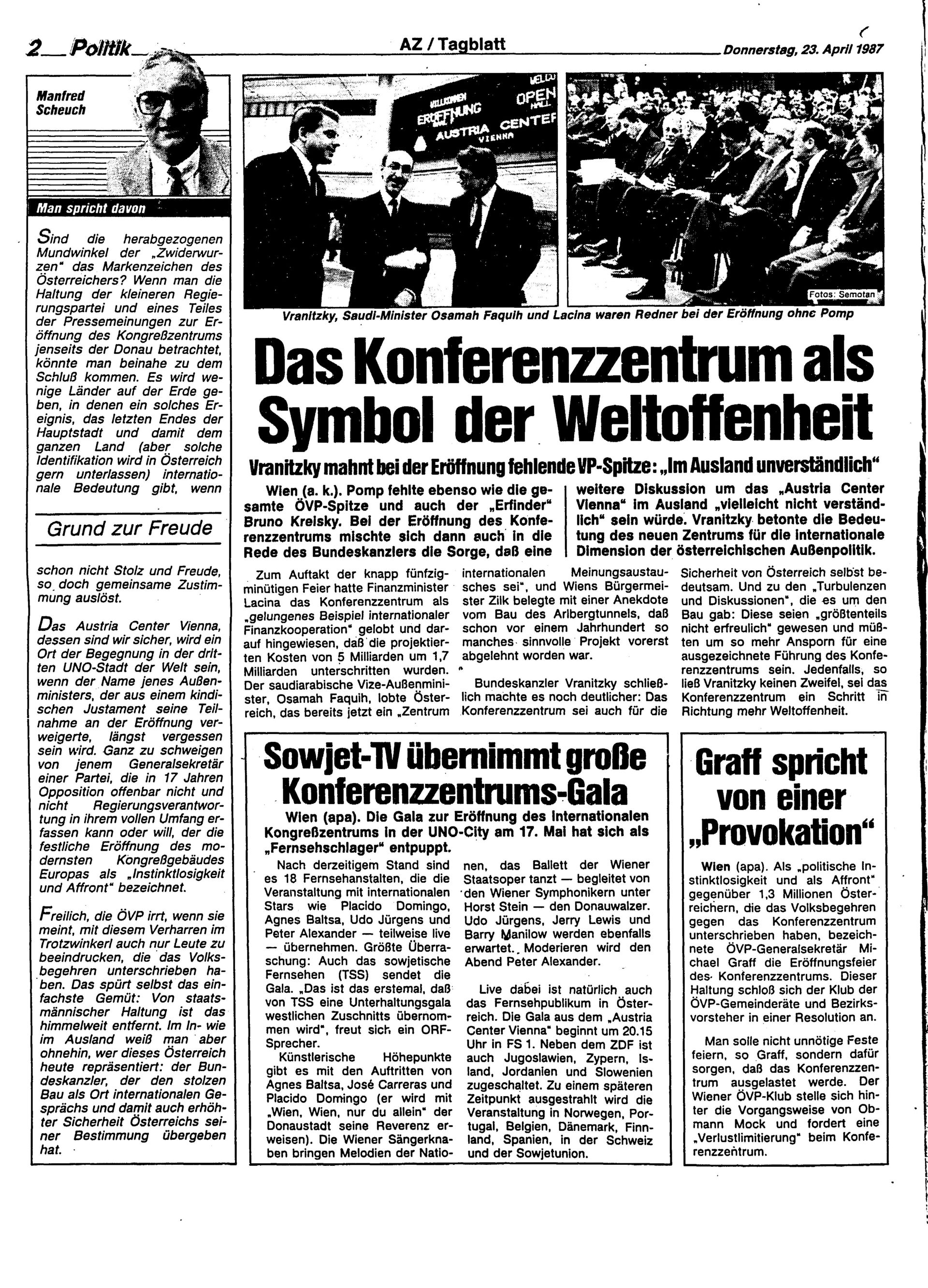 Ausgabe Do. 23.04.1987, Seite 2