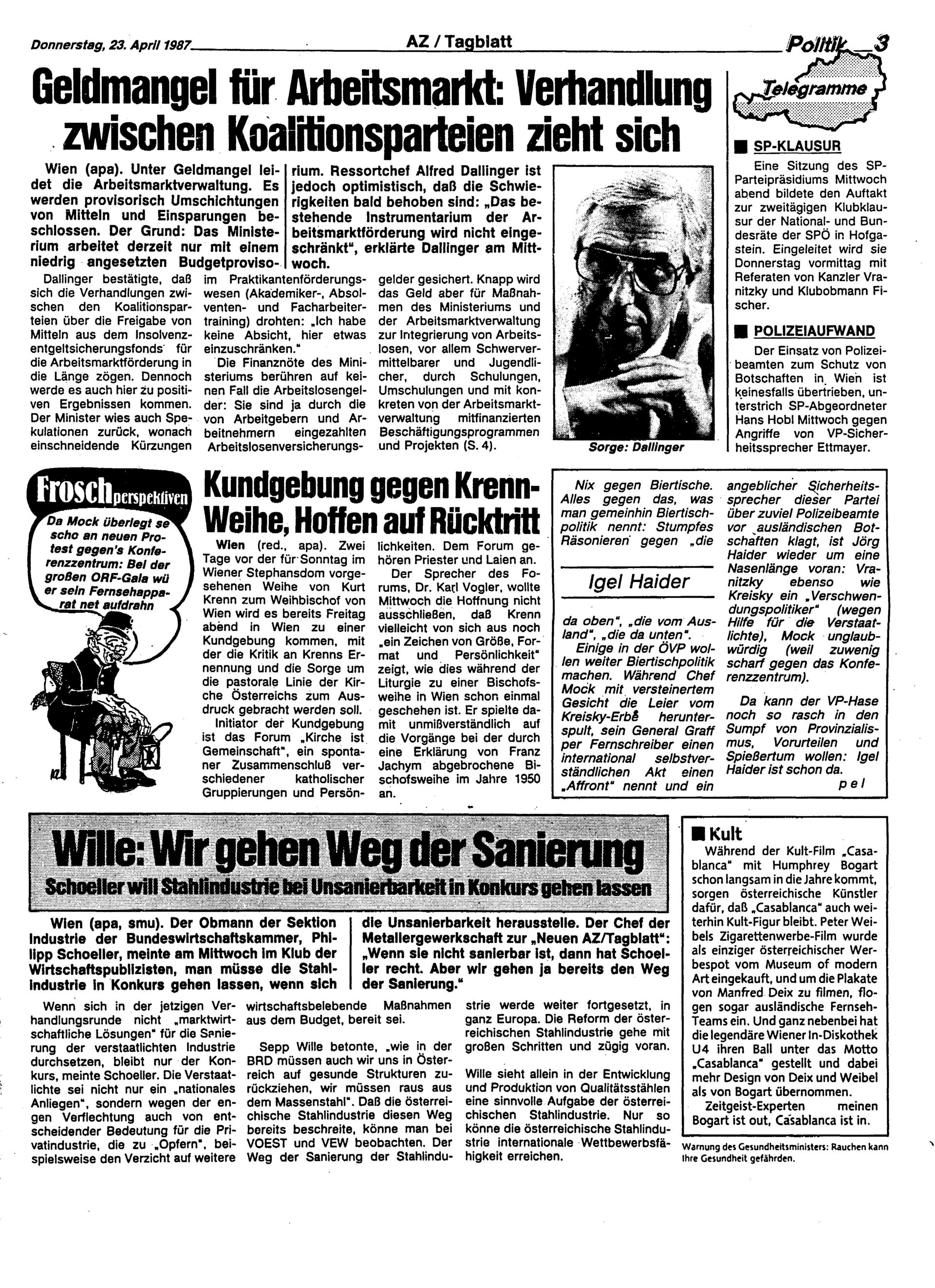 Ausgabe Do. 23.04.1987, Seite 3