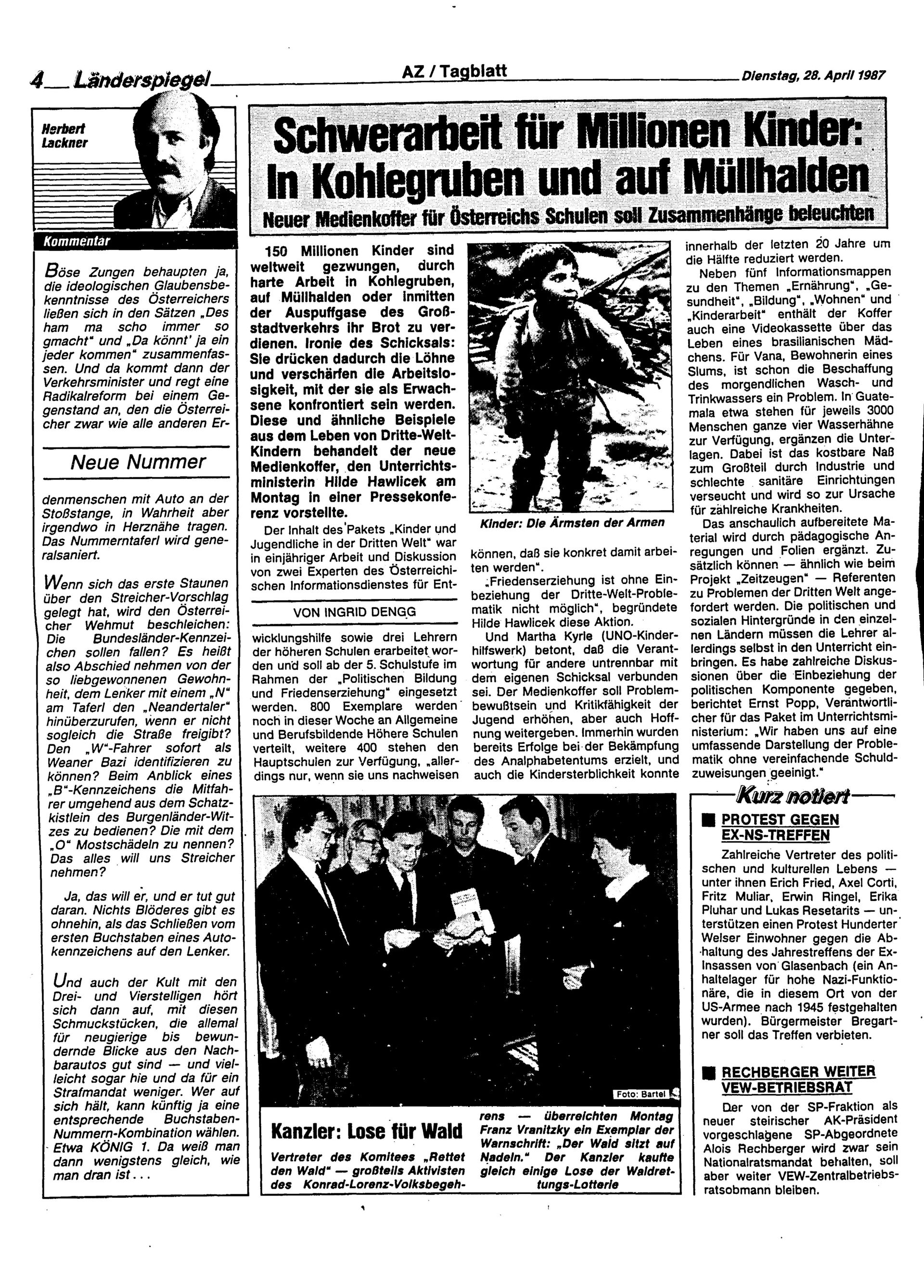 Ausgabe Di. 28.04.1987, Seite 4