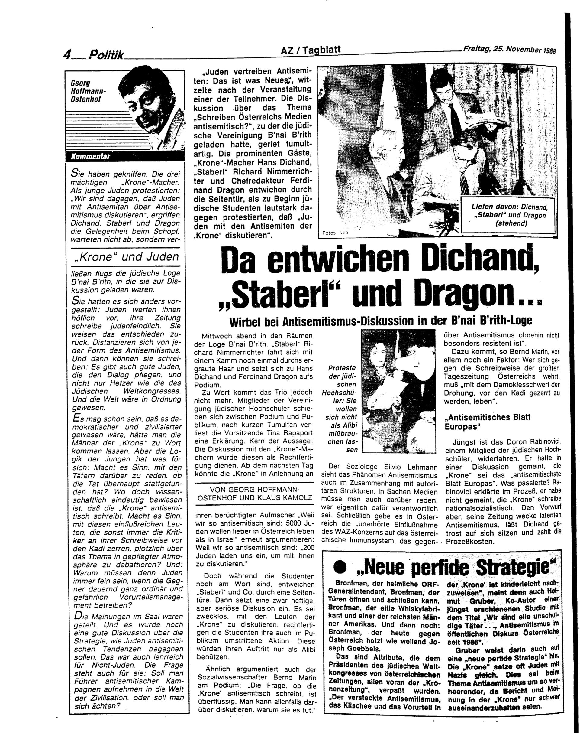 Ausgabe Fr. 25.11.1988, Seite 4
