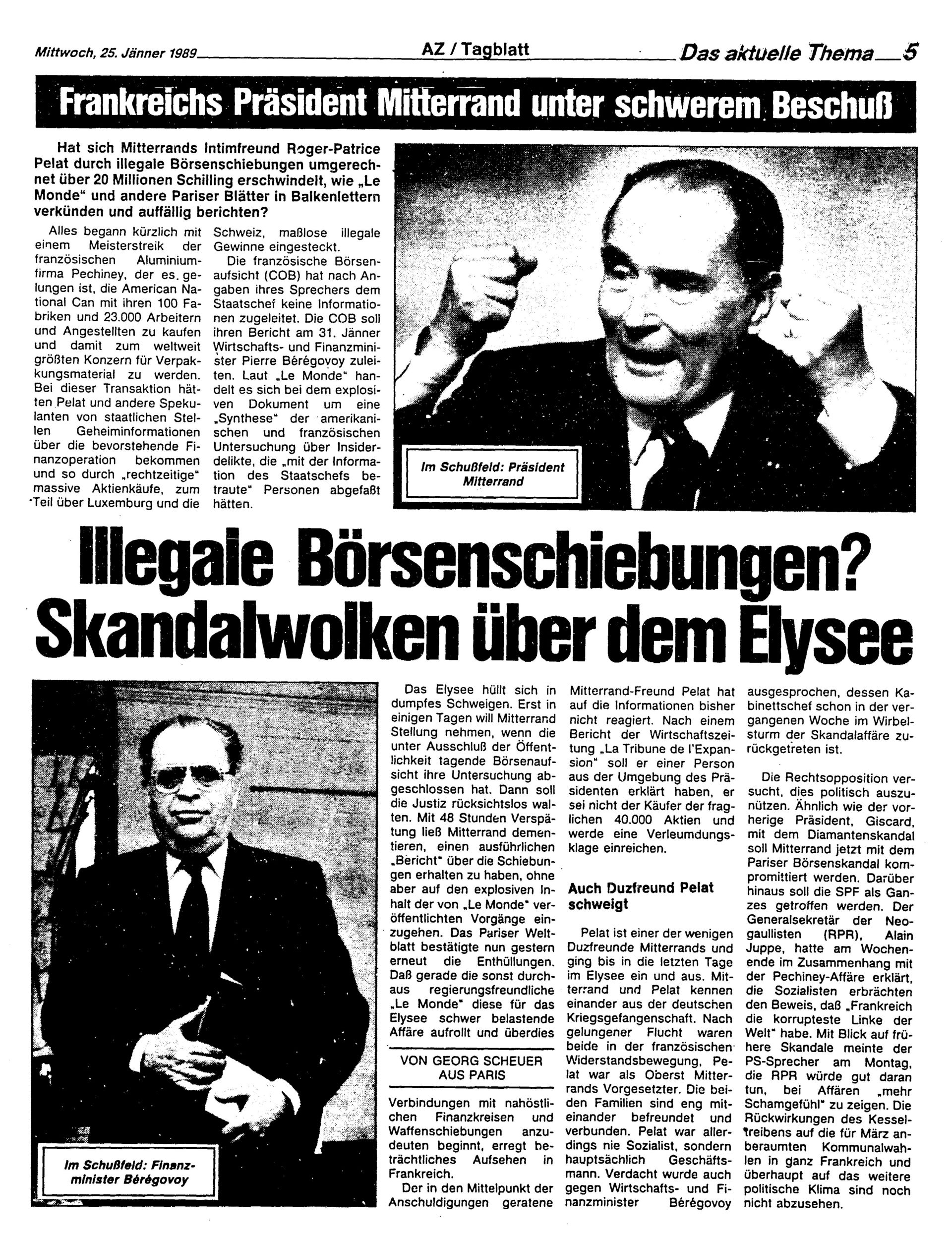 Ausgabe Mi. 25.01.1989, Seite 5
