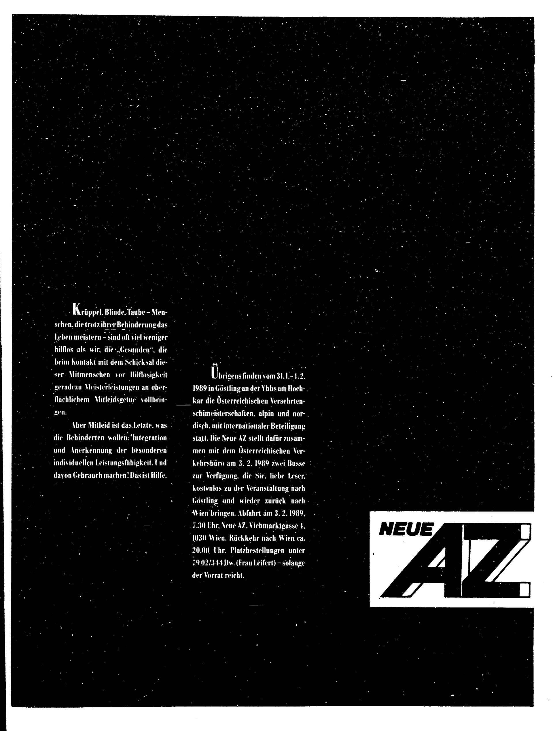 Ausgabe Mi. 25.01.1989, Seite 19