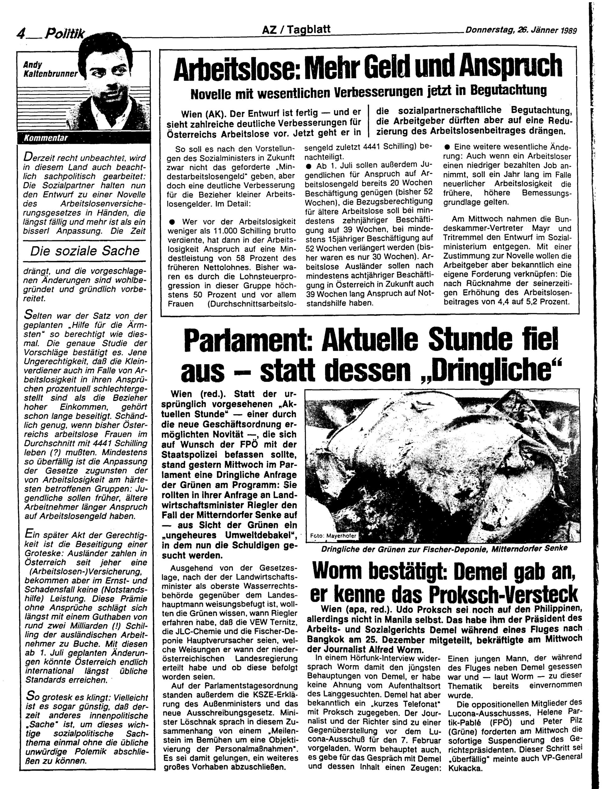 Ausgabe Do. 26.01.1989, Seite 4