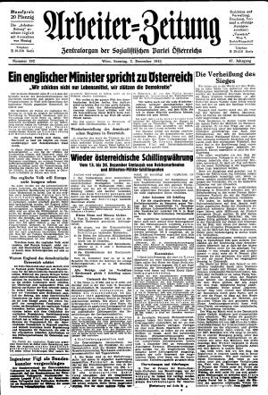 Ausgabe So. 02.12.1945, Seite 1