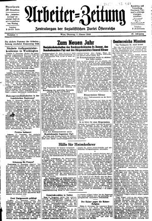 Ausgabe Di. 01.01.1946, Seite 1
