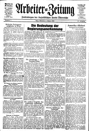 Ausgabe Mi. 09.01.1946, Seite 1
