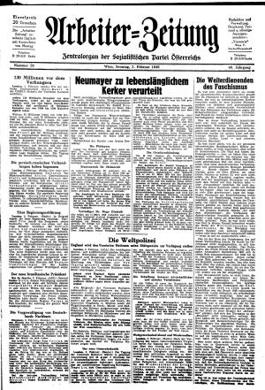 Ausgabe So. 03.02.1946, Seite 1