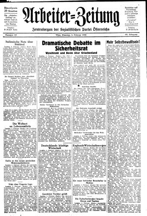 Ausgabe Di. 05.02.1946, Seite 1
