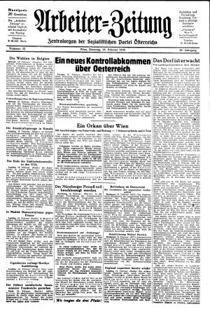 Ausgabe Di. 19.02.1946, Seite 1