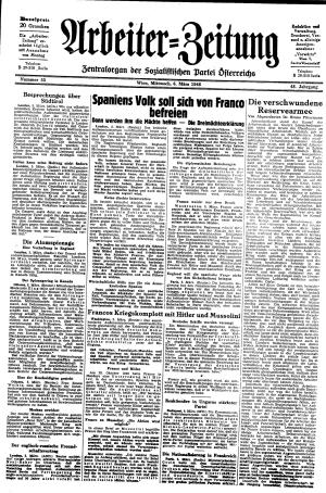 Ausgabe Mi. 06.03.1946, Seite 1