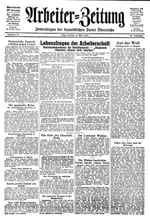 Ausgabe Fr. 08.03.1946, Seite 1