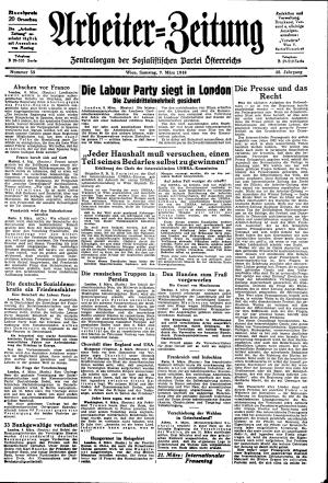 Ausgabe Sa. 09.03.1946, Seite 1