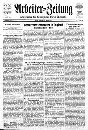 Ausgabe So. 07.04.1946, Seite 1