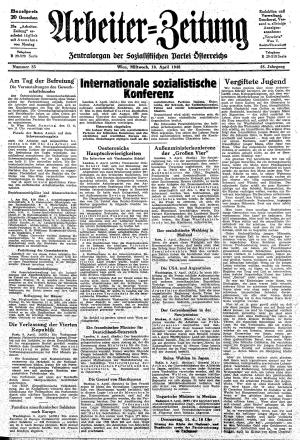 Ausgabe Mi. 10.04.1946, Seite 1