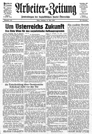 Ausgabe So. 19.05.1946, Seite 1