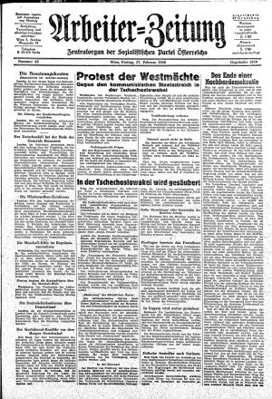 Ausgabe Fr. 27.02.1948, Seite 1