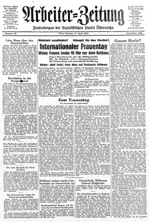 Ausgabe So. 11.04.1948, Seite 1