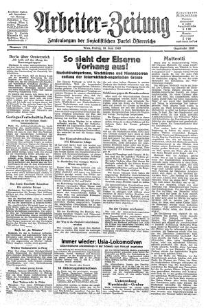Ausgabe Fr. 10.06.1949, Seite 1