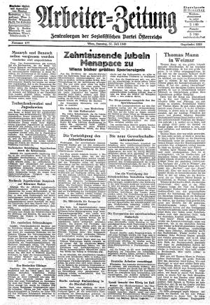 Ausgabe So. 31.07.1949, Seite 1