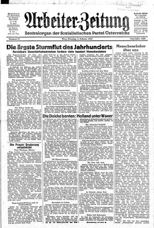 Ausgabe Di. 03.02.1953, Seite 1