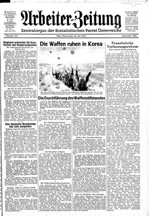 Ausgabe Do. 30.07.1953, Seite 1