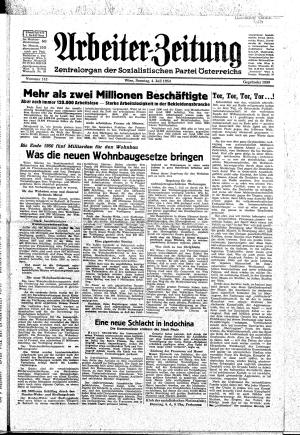Ausgabe So. 04.07.1954, Seite 1