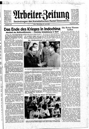 Ausgabe Do. 22.07.1954, Seite 1