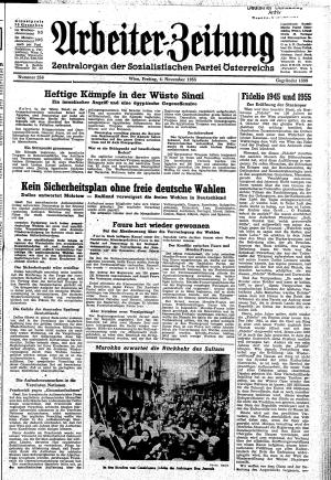 Ausgabe Fr. 04.11.1955, Seite 1