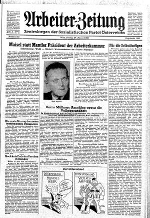 Ausgabe Fr. 20.01.1956, Seite 1