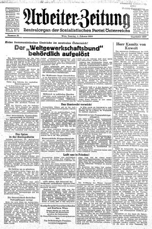 Ausgabe So. 05.02.1956, Seite 1