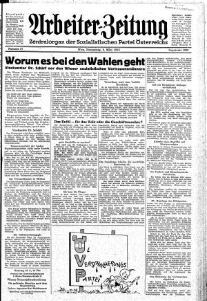 Ausgabe Do. 08.03.1956, Seite 1