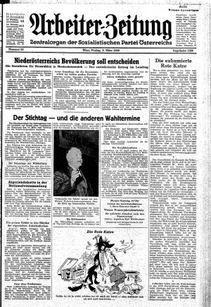 Ausgabe Fr. 09.03.1956, Seite 1