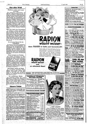 Ausgabe Sa. 07.04.1956, Seite 6