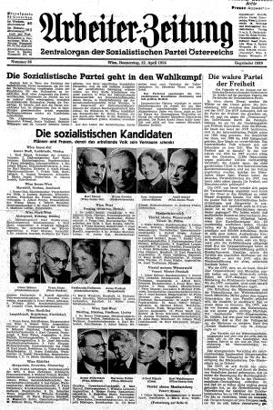 Ausgabe Do. 12.04.1956, Seite 1