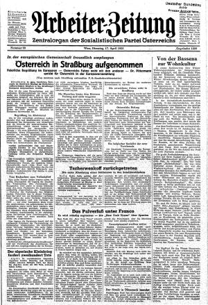 Ausgabe Di. 17.04.1956, Seite 1