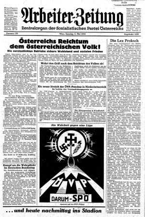Ausgabe Sa. 05.05.1956, Seite 1
