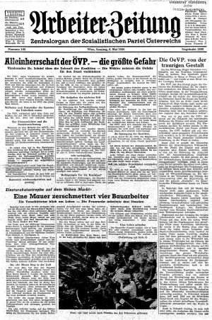 Ausgabe So. 06.05.1956, Seite 1