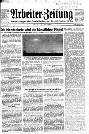 Ausgabe So. 04.01.1959, Seite 1