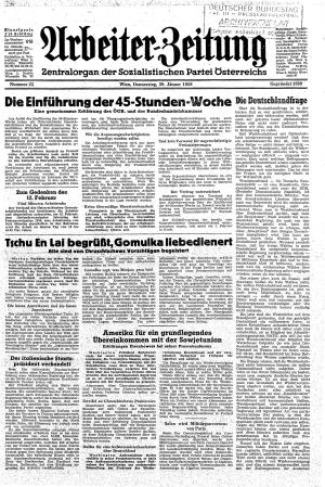 Ausgabe Do. 29.01.1959, Seite 1