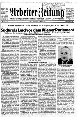 Ausgabe Do. 05.03.1959, Seite 1