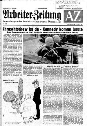 Ausgabe Sa. 03.06.1961, Seite 1