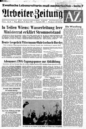 Ausgabe Mi. 23.01.1963, Seite 1