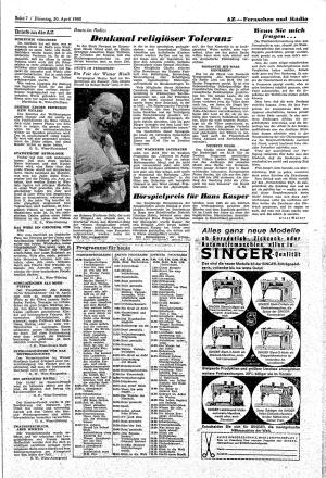 Ausgabe Di. 30.04.1963, Seite 7