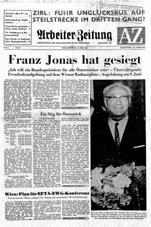Ausgabe Di. 25.05.1965, Seite 1